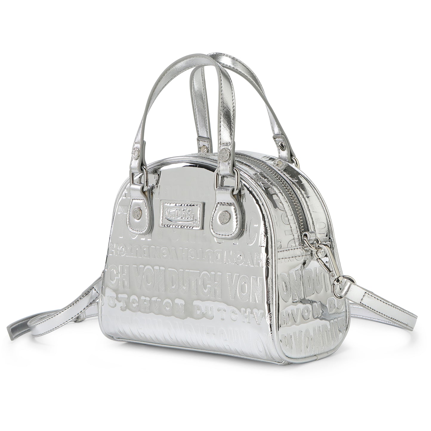 Silver Foil Reflective Bowling Bag