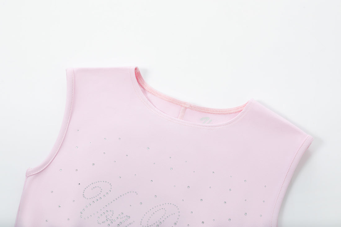 Women's Sleeveless One Piece - Pink — image 8