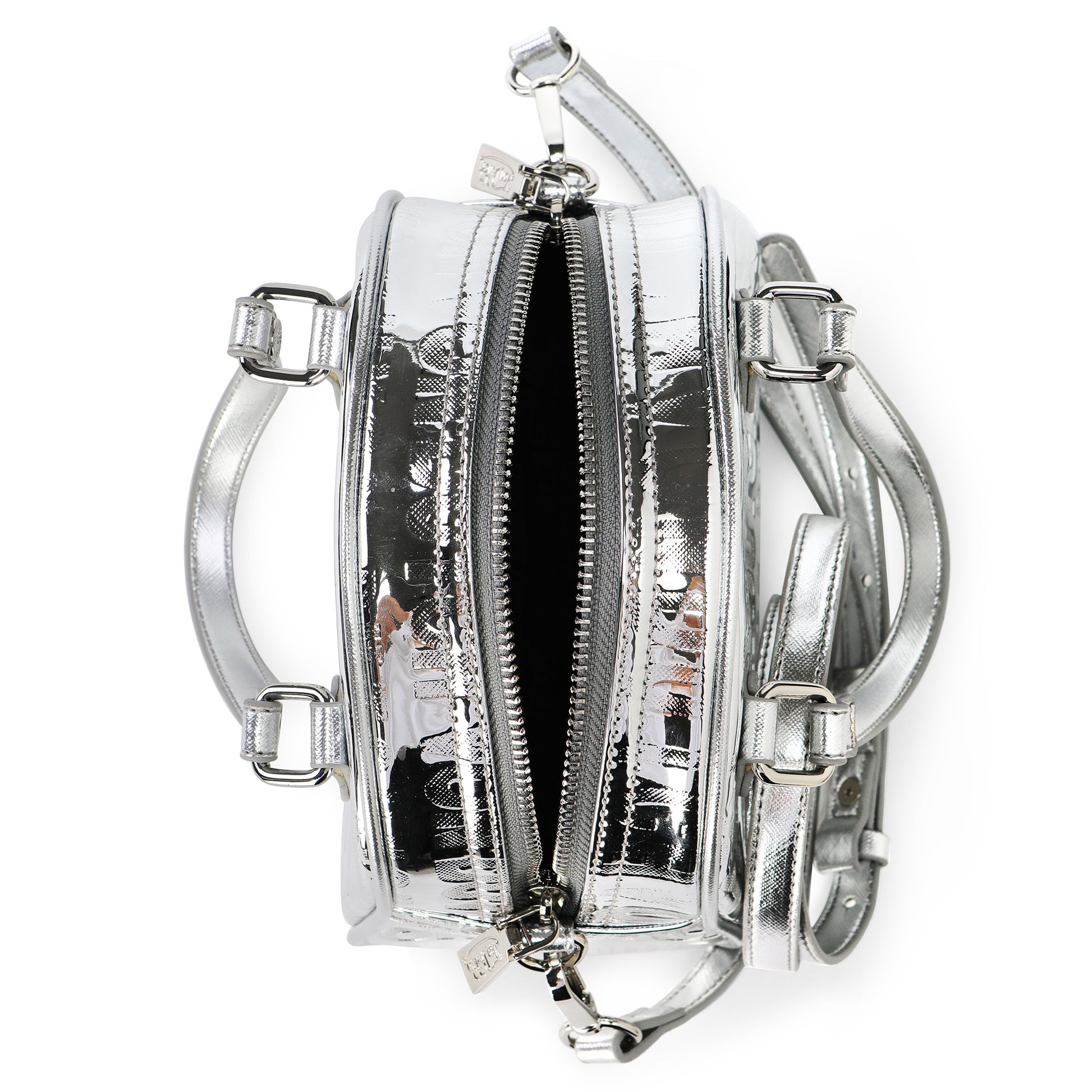 Silver Foil Reflective Bowling Bag