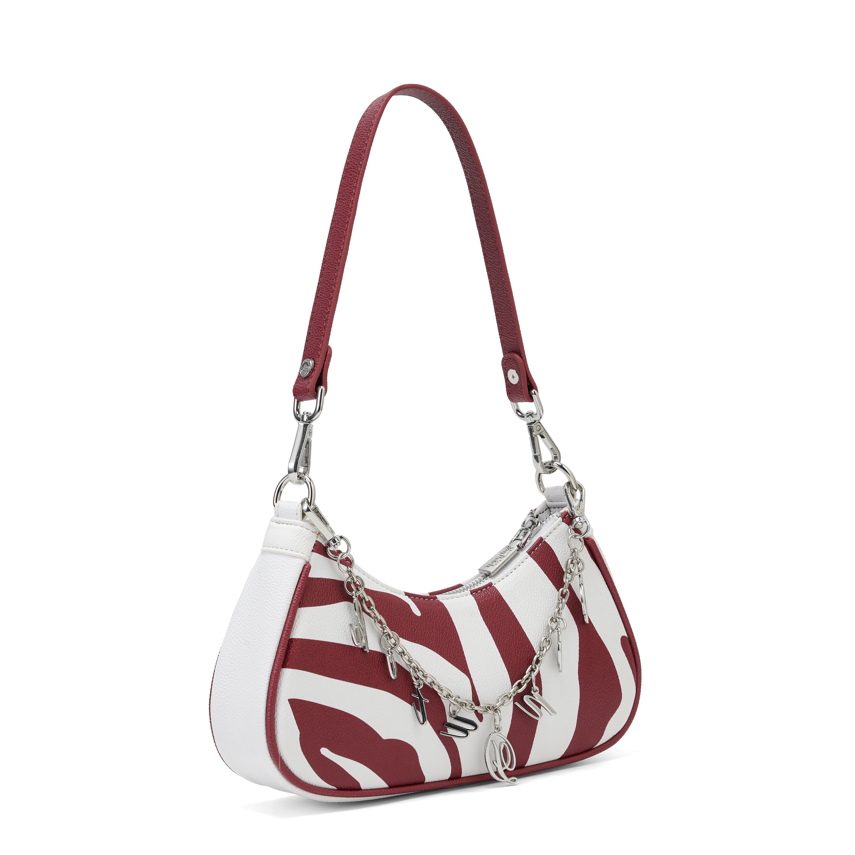 Red Zebra Shoulder Bag | Von Dutch