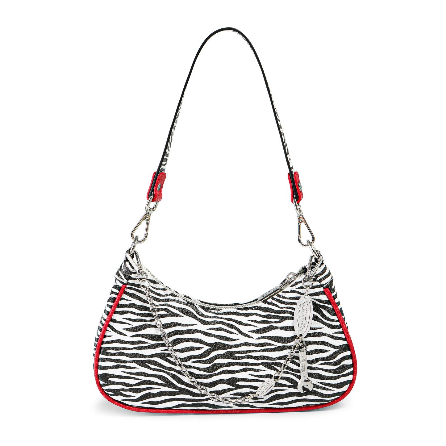 Zebra Print Shoulder Bag