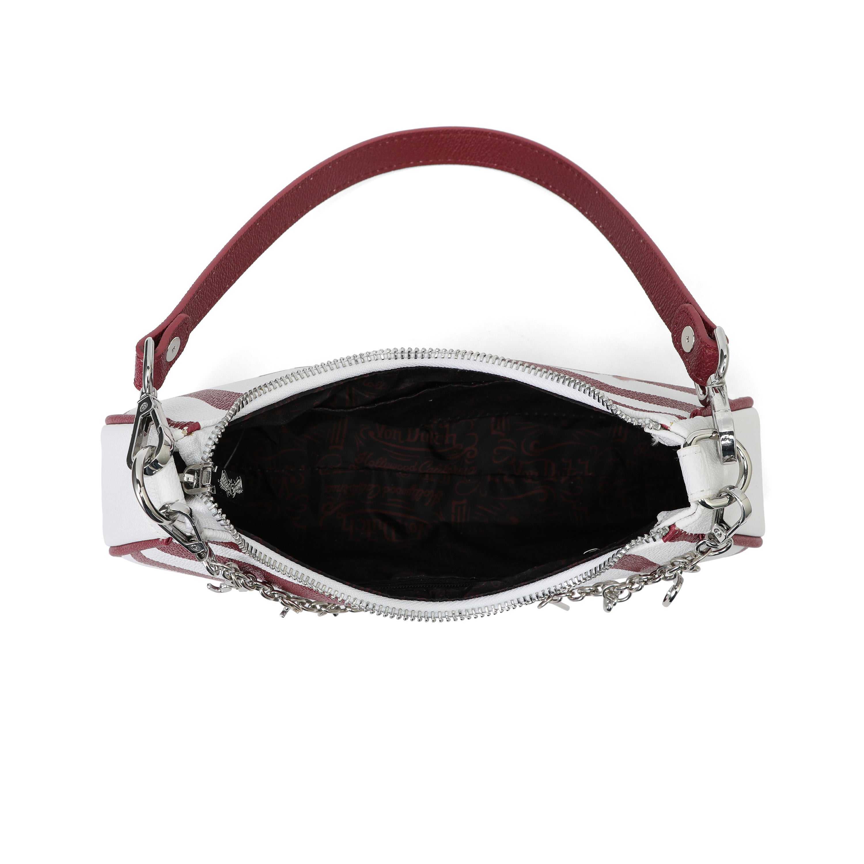 Red Zebra Shoulder Bag | Von Dutch