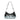 Black Silver Flames Shoulder Bag