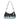 Black Silver Flames Shoulder Bag