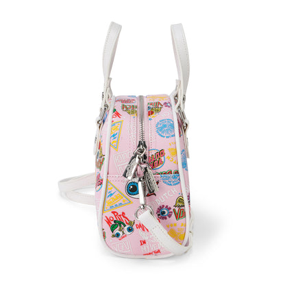 Von Dutch Jax Bowling Bag – Light Pink