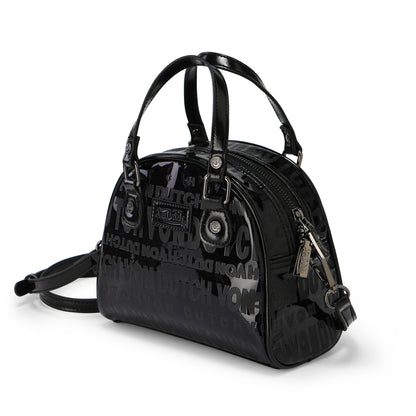 Von Dutch Black 'Onyx' Reflective Bowling Bag