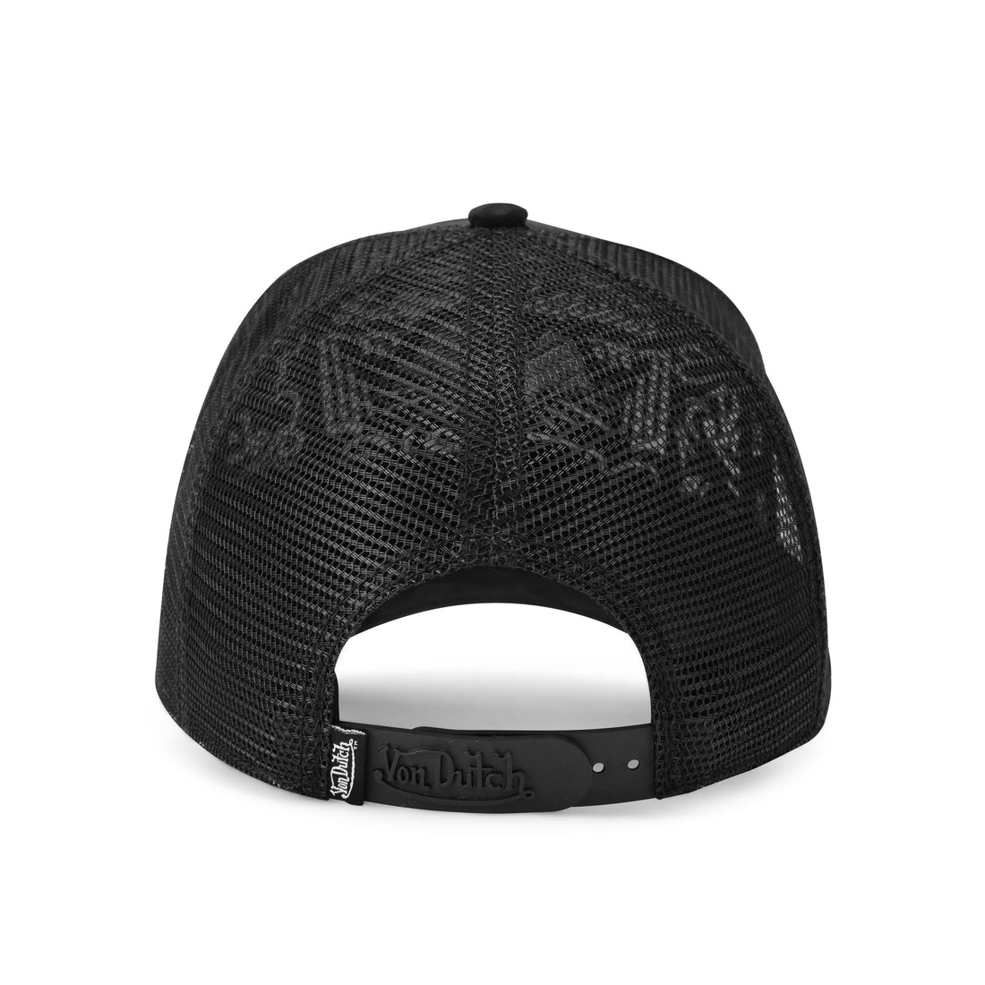 Suede Trucker Hat - Triple Black