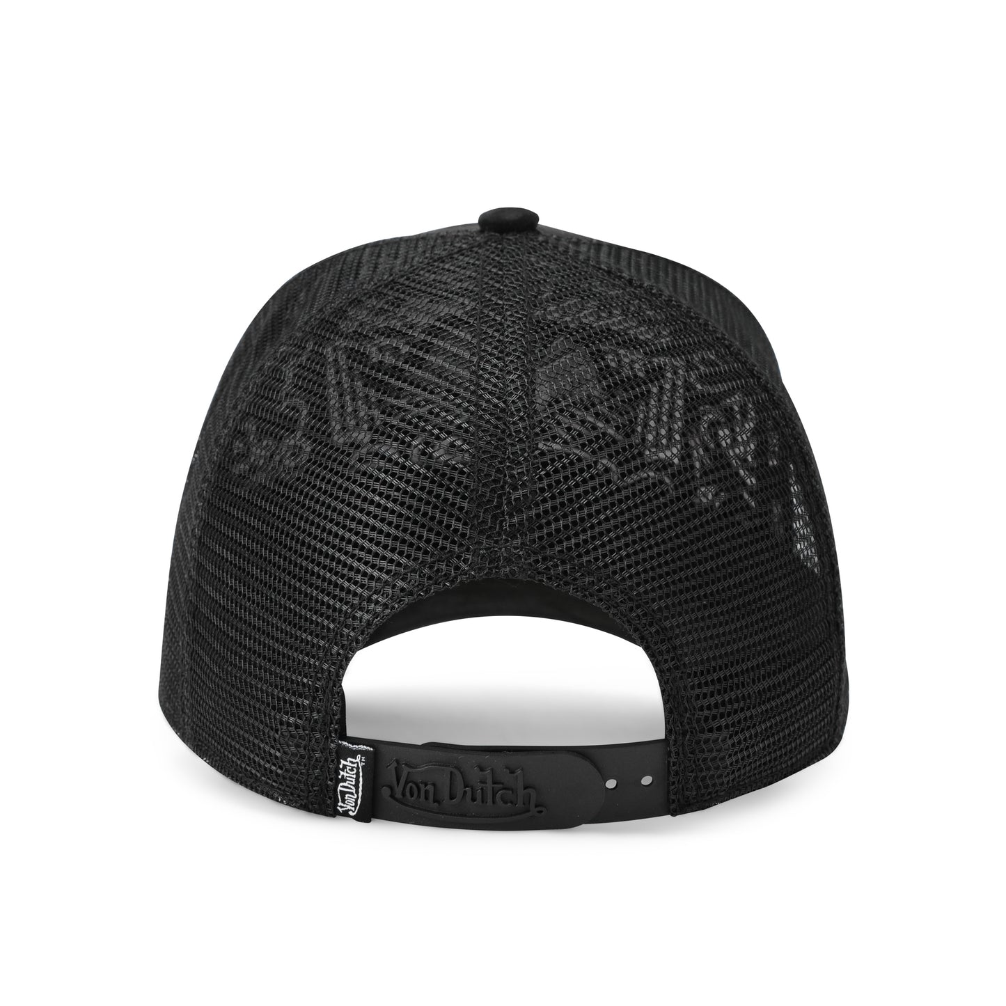 Suede Trucker Hat - Triple Black