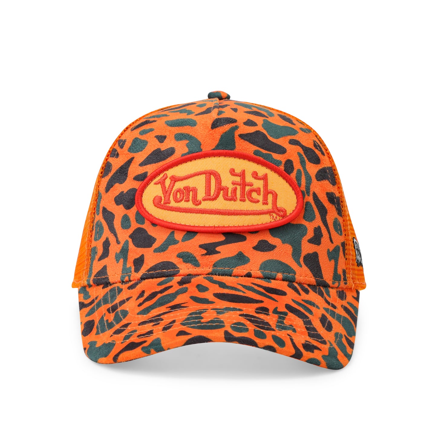 Suede Trucker Hat -  242 Orange Camo