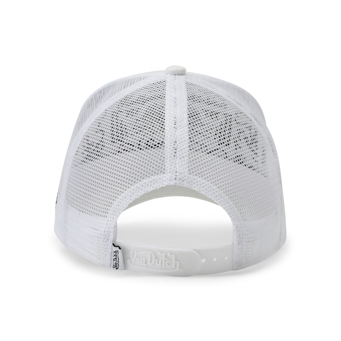 Suede Trucker Hat - Triple White — image 5