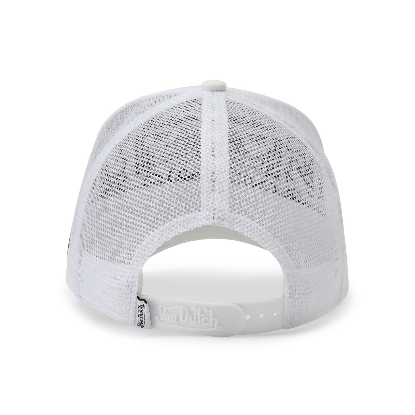 Suede Trucker Hat - Triple White