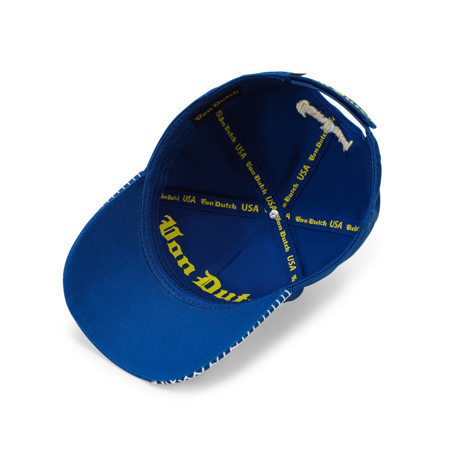 Truckstop 6 Panel Hat - Blue