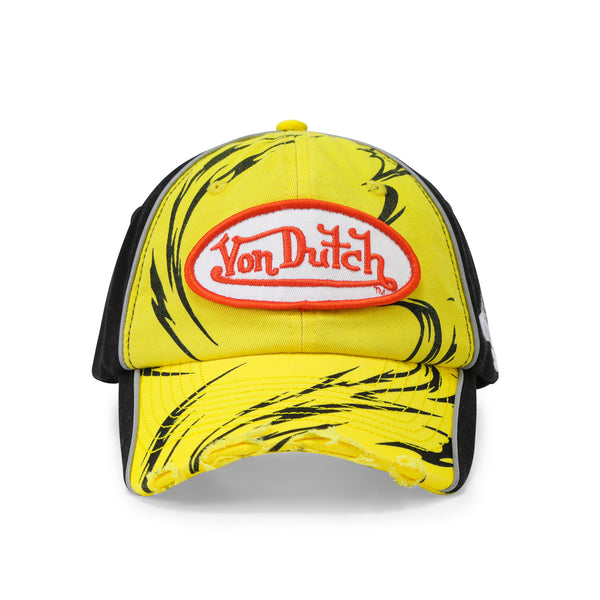 Speedway 6 Panel Hat - Yellow – Von Dutch