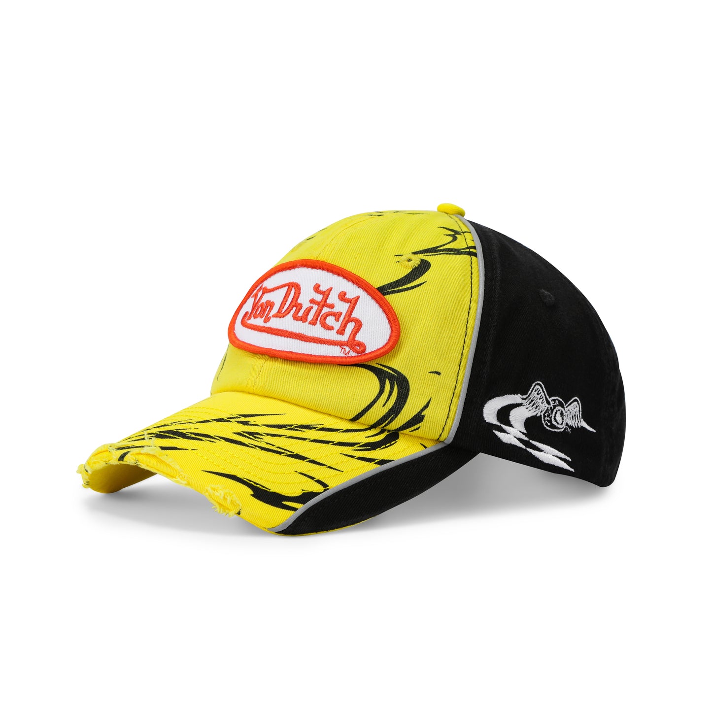 Speedway 6 Panel Hat - Yellow