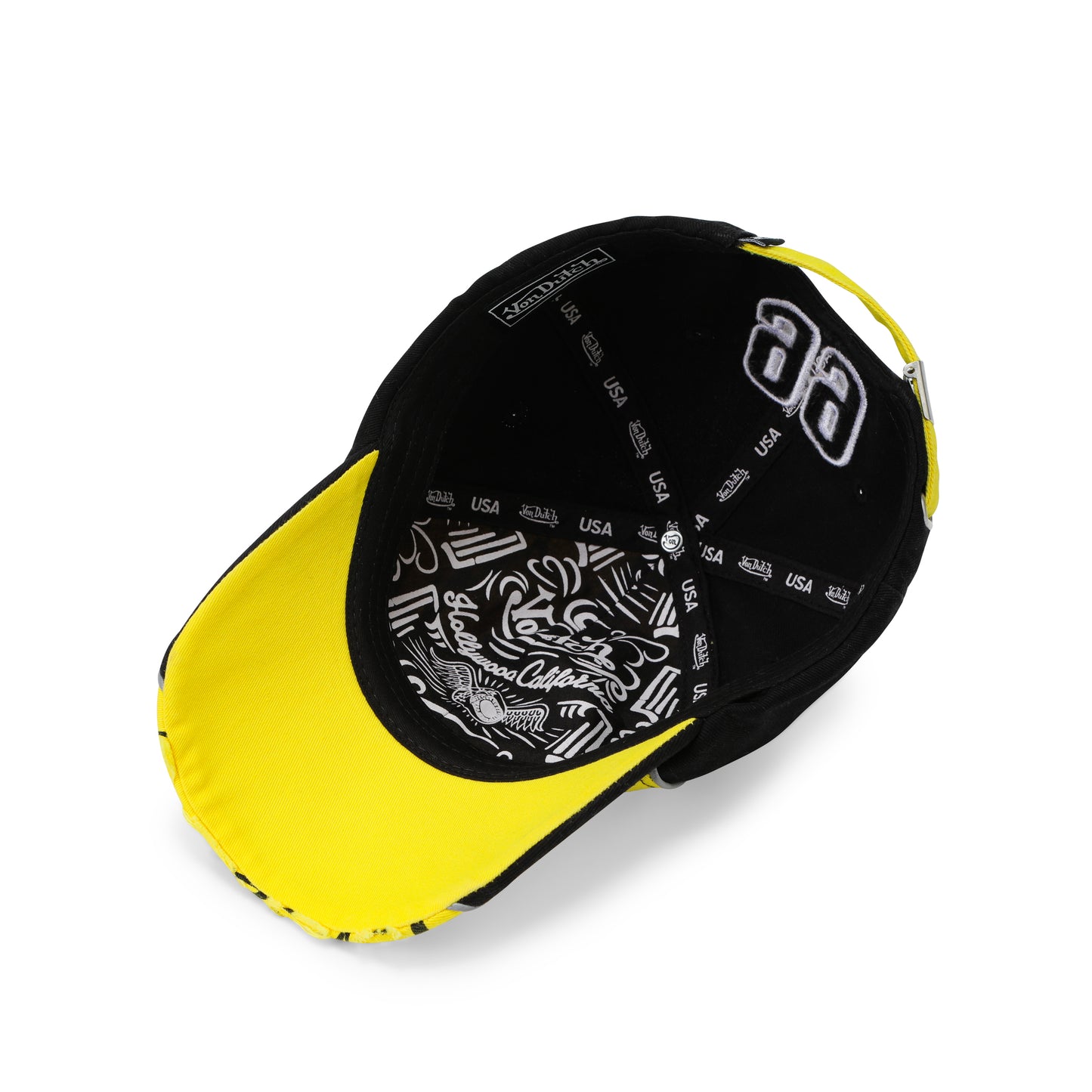 Speedway 6 Panel Hat - Yellow