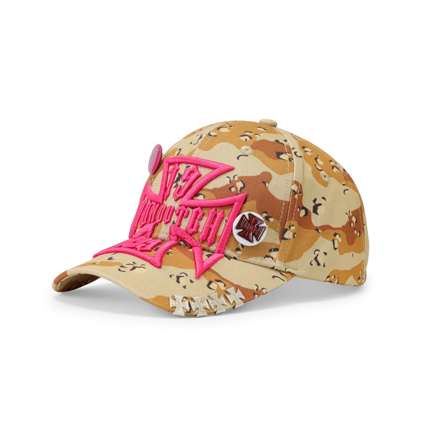 Rider 6 Panel Hat - Desert Camo