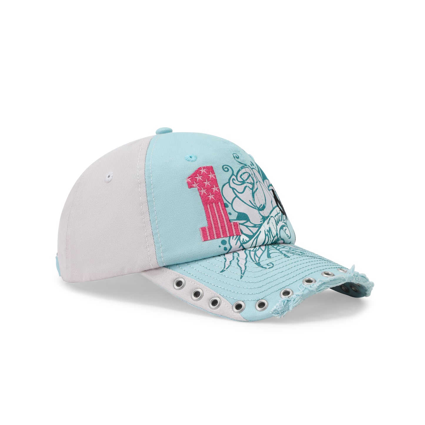 Saint 6 Panel Hat - Teal