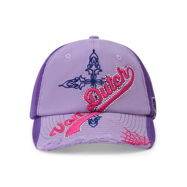 Indiana 6 Panel Hat - Lilac | Von Dutch