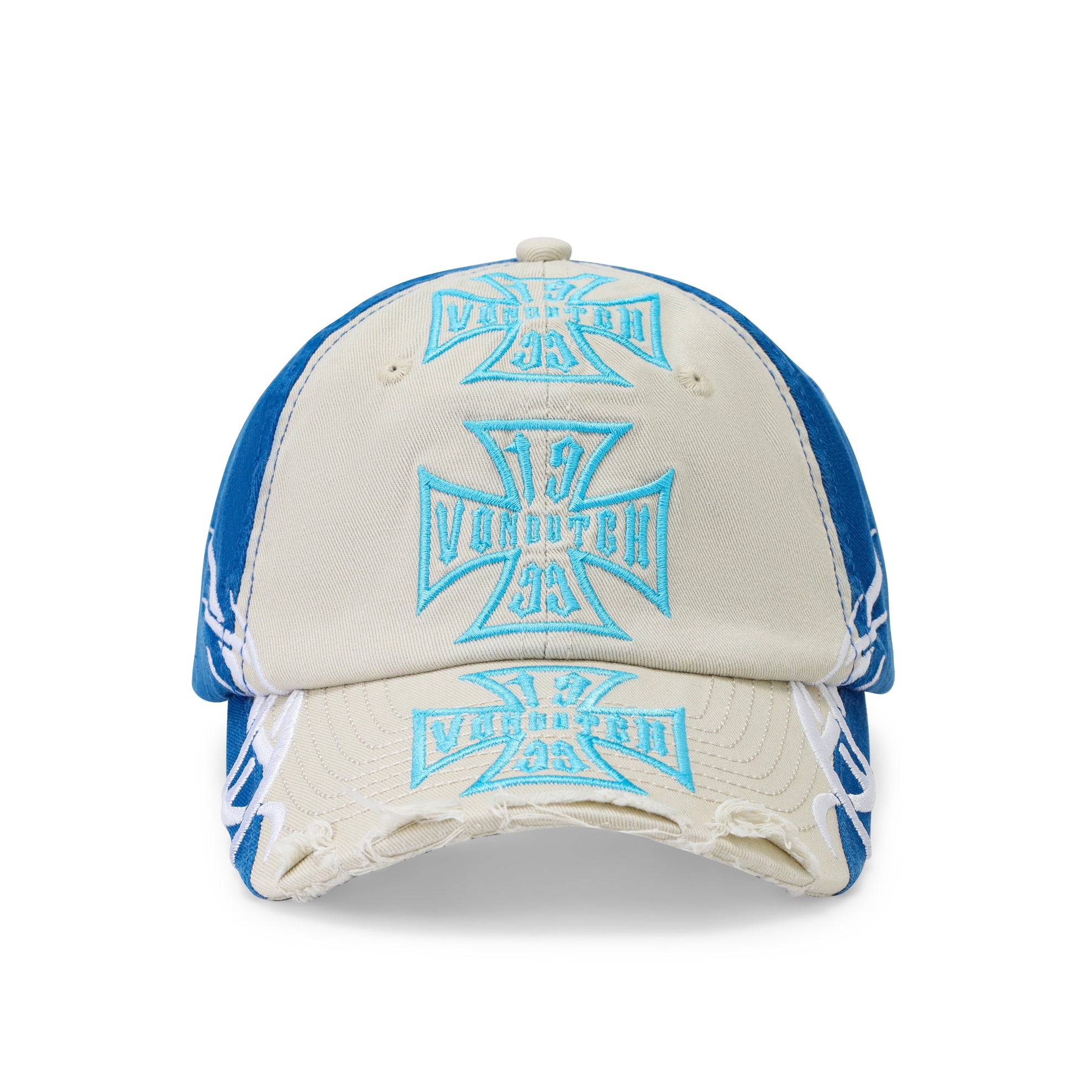 Chopper 6 Panel Hat - Cream – Von Dutch