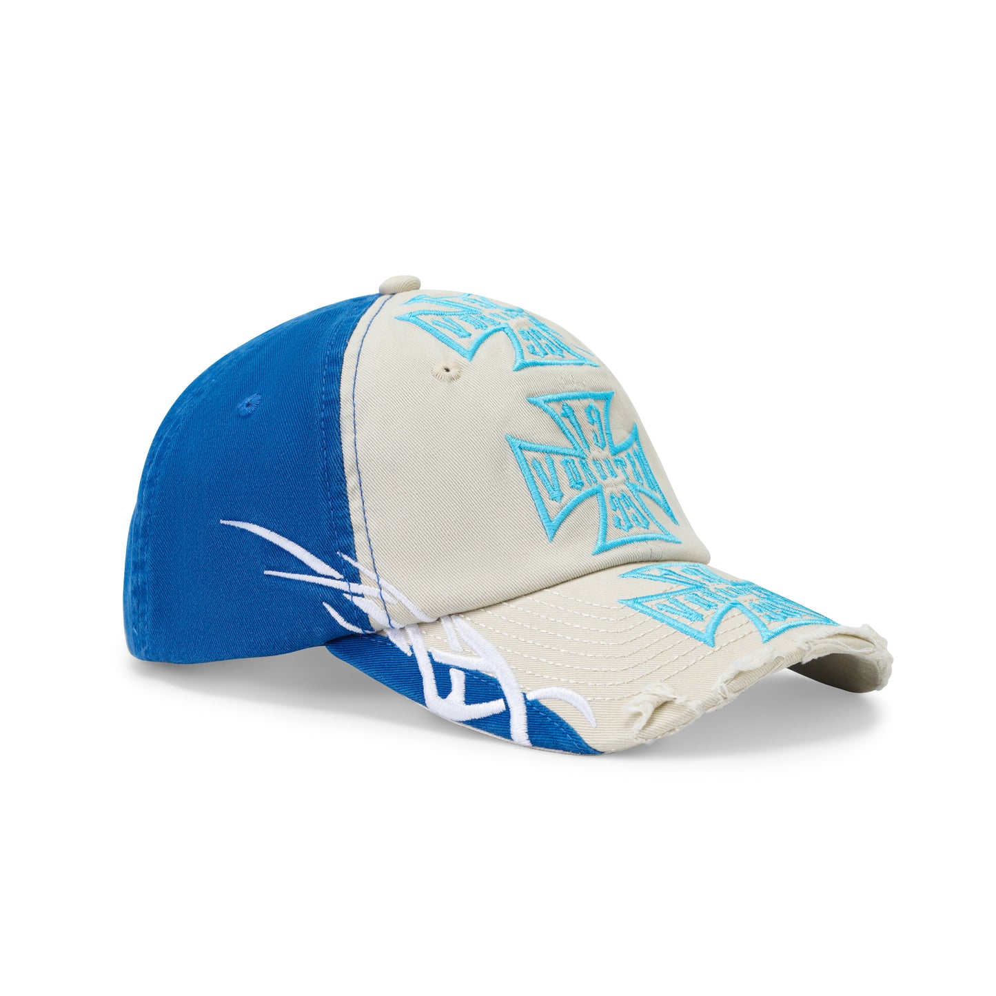 Chopper 6 Panel Hat - Cream