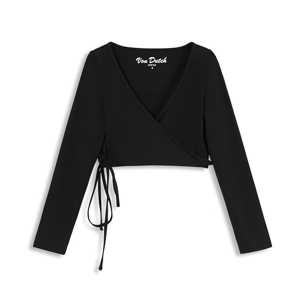 Women's Active Pilates Top - Black