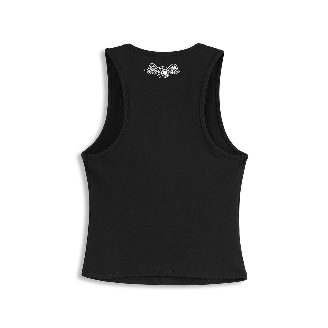 Women's Active Tank Tops - Black w/ White Script — image 5