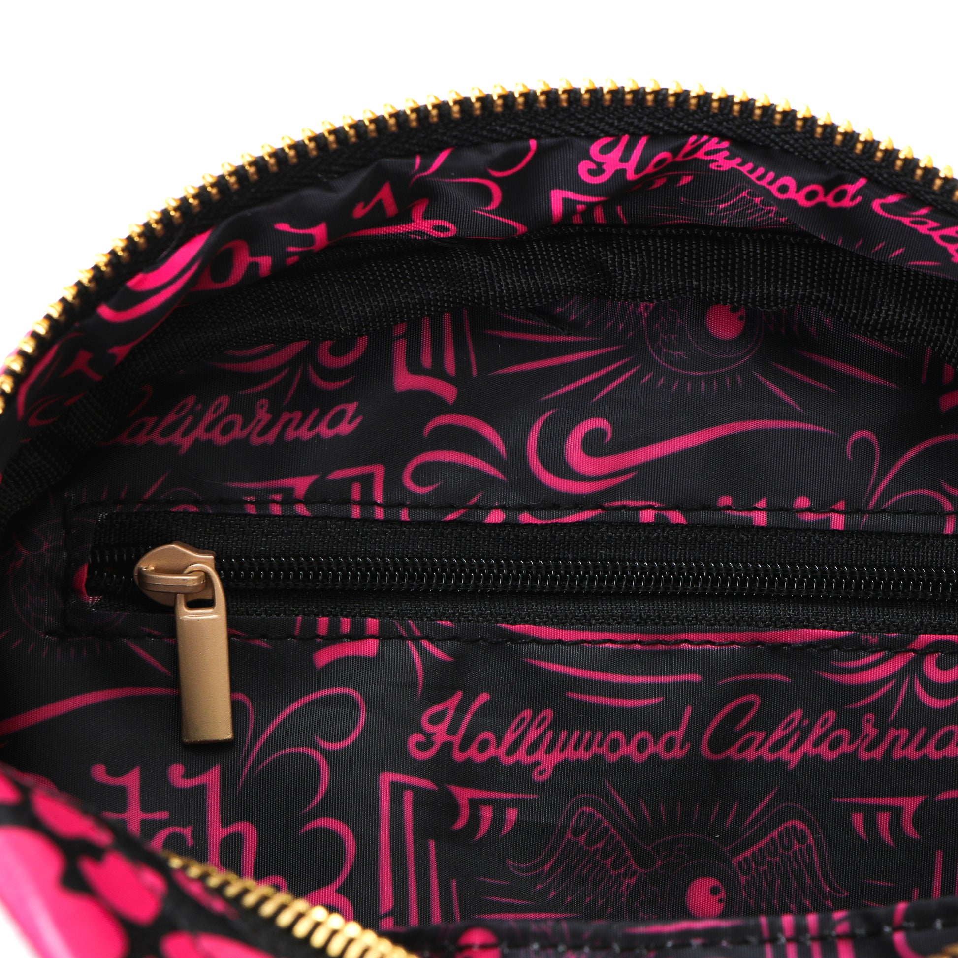 Von Dutch Hot‑Pink Cheetah Bowling Bag