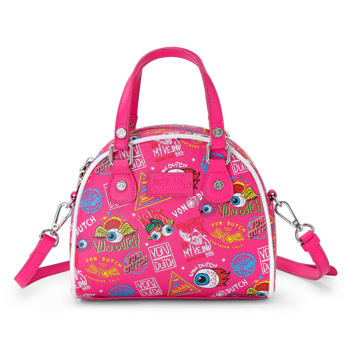 Hot Pink Jax Bowling Bag