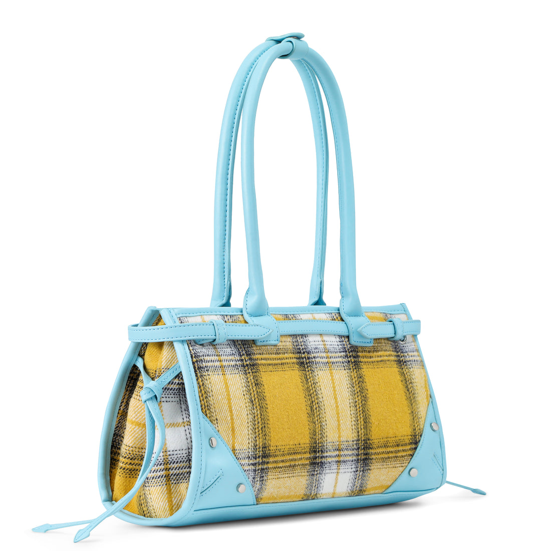 Lane Shoulder Bag-Plaid