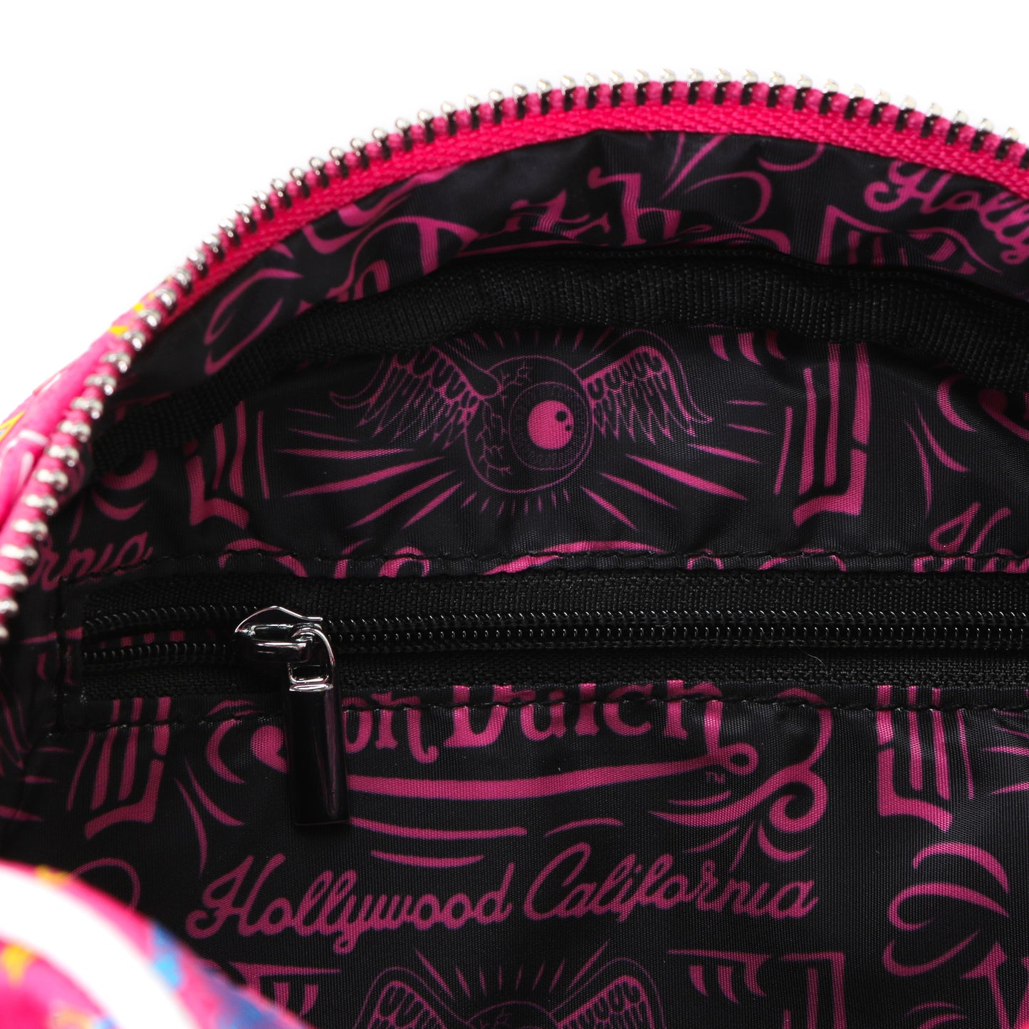 Von Dutch  Hot‑Pink Jax Bowling Bag