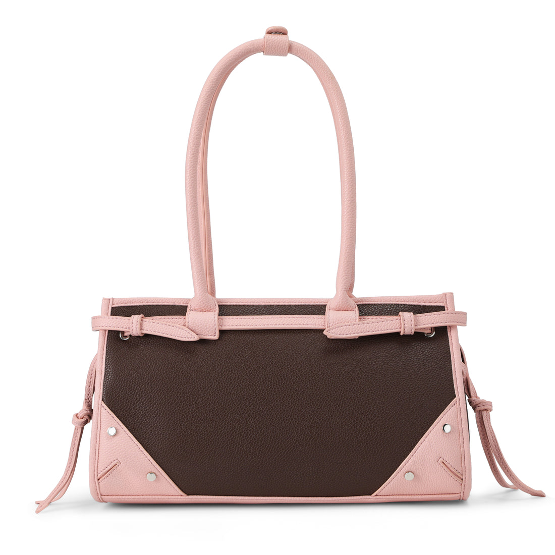 Lane Shoulder Bag - Brown Pink