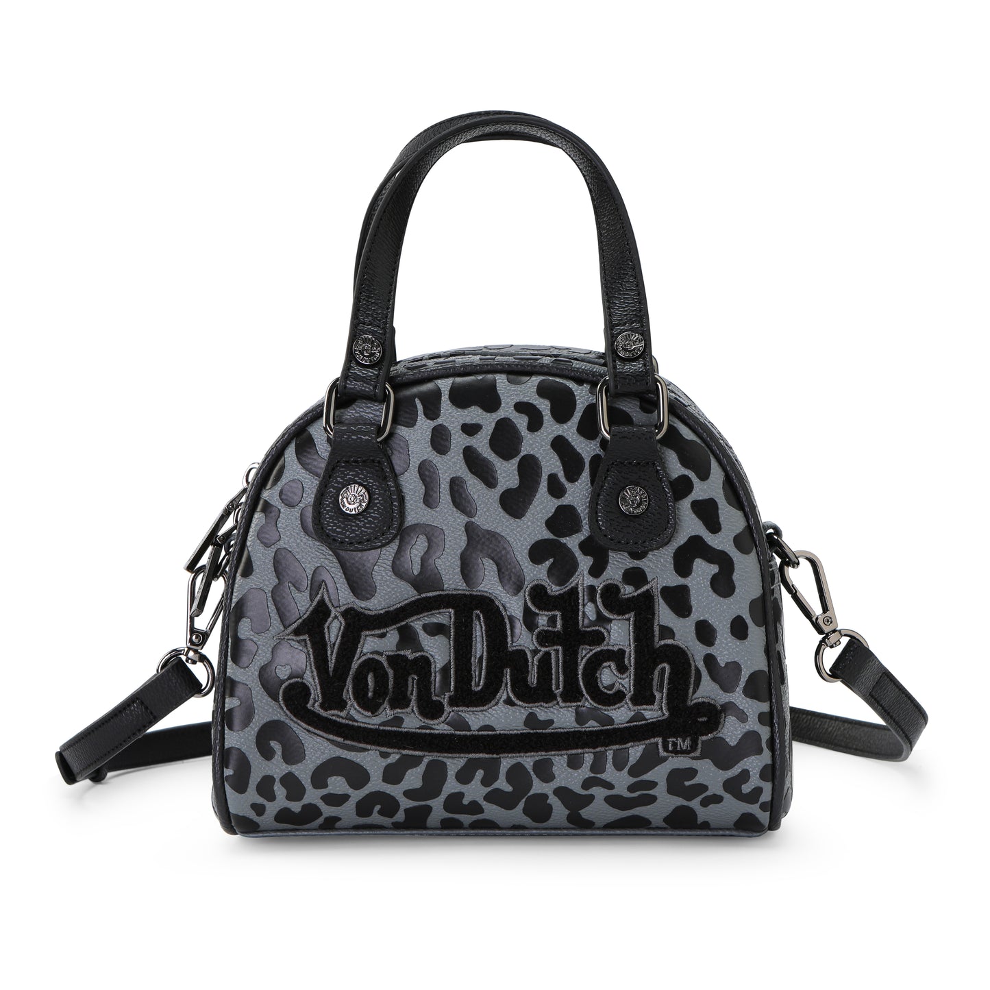 Cheetah Grey Bowling Bag