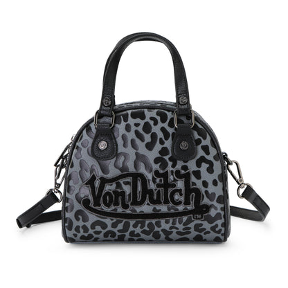 Cheetah Grey Bowling Bag