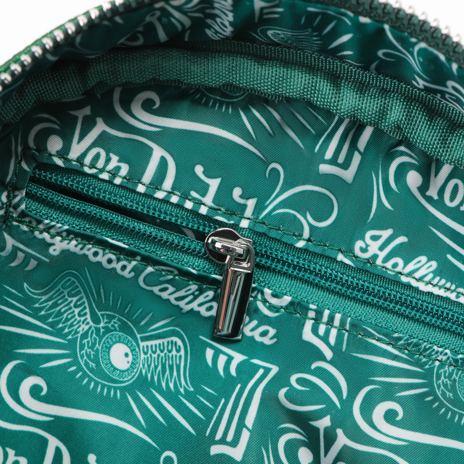 Forest Green & White Two-Tone Bowling Bag | Von Dutch