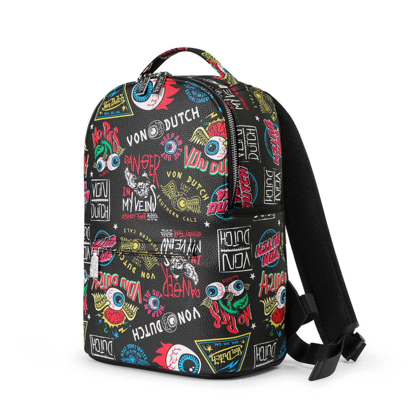 Von Dutch Small Sized Black Jax Backpack