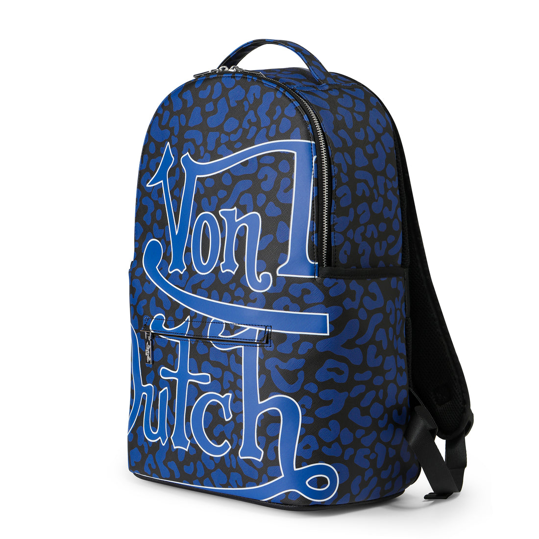 Large Sized Blue Cheetah Backpack