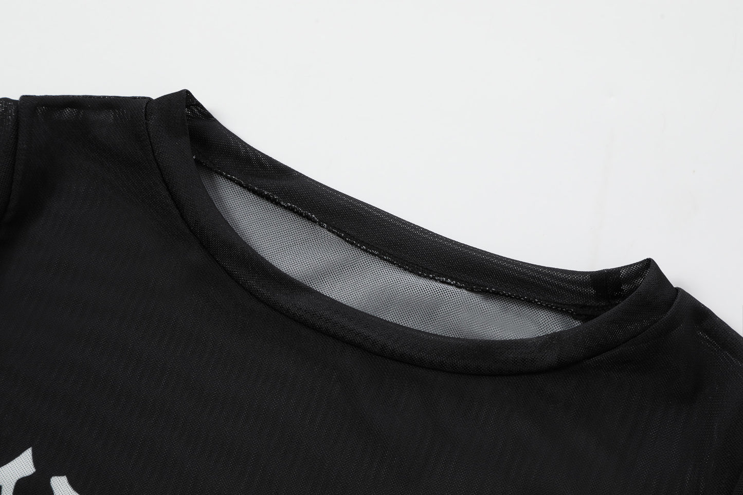 FLYING EYE SWIM TEE - BLACK