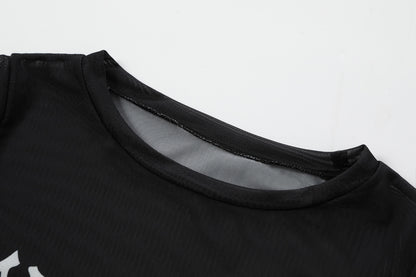 FLYING EYE SWIM TEE - BLACK