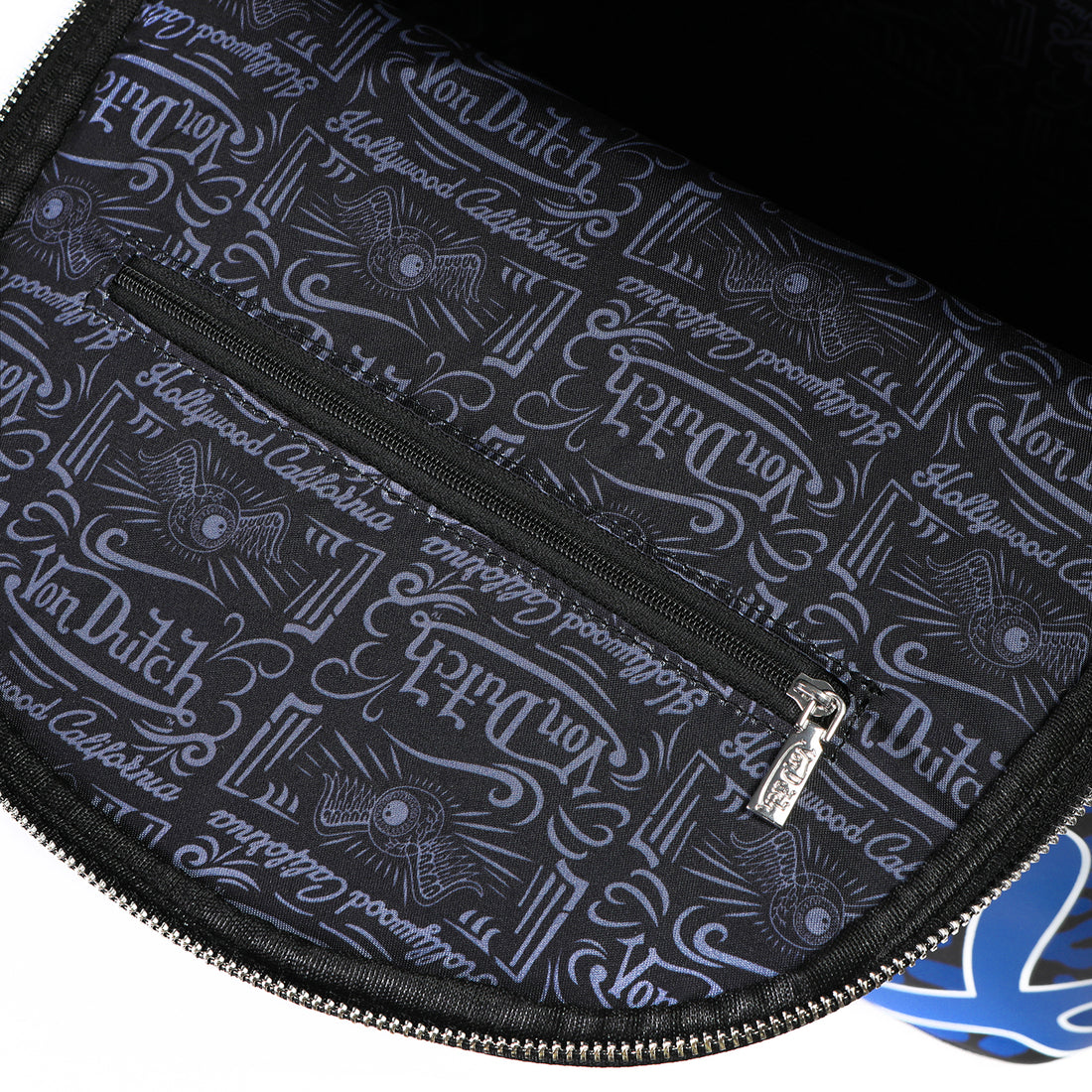 Large Sized Blue Cheetah Backpack