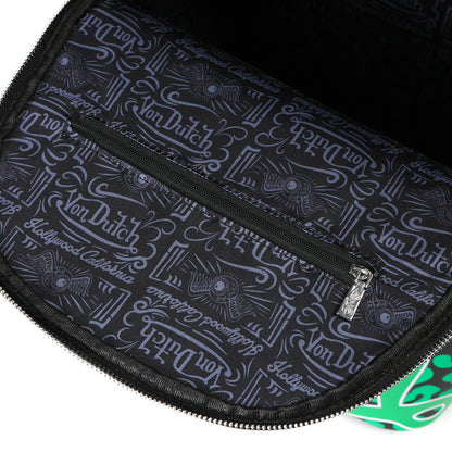 Medium Sized Green Cheetah Backpack