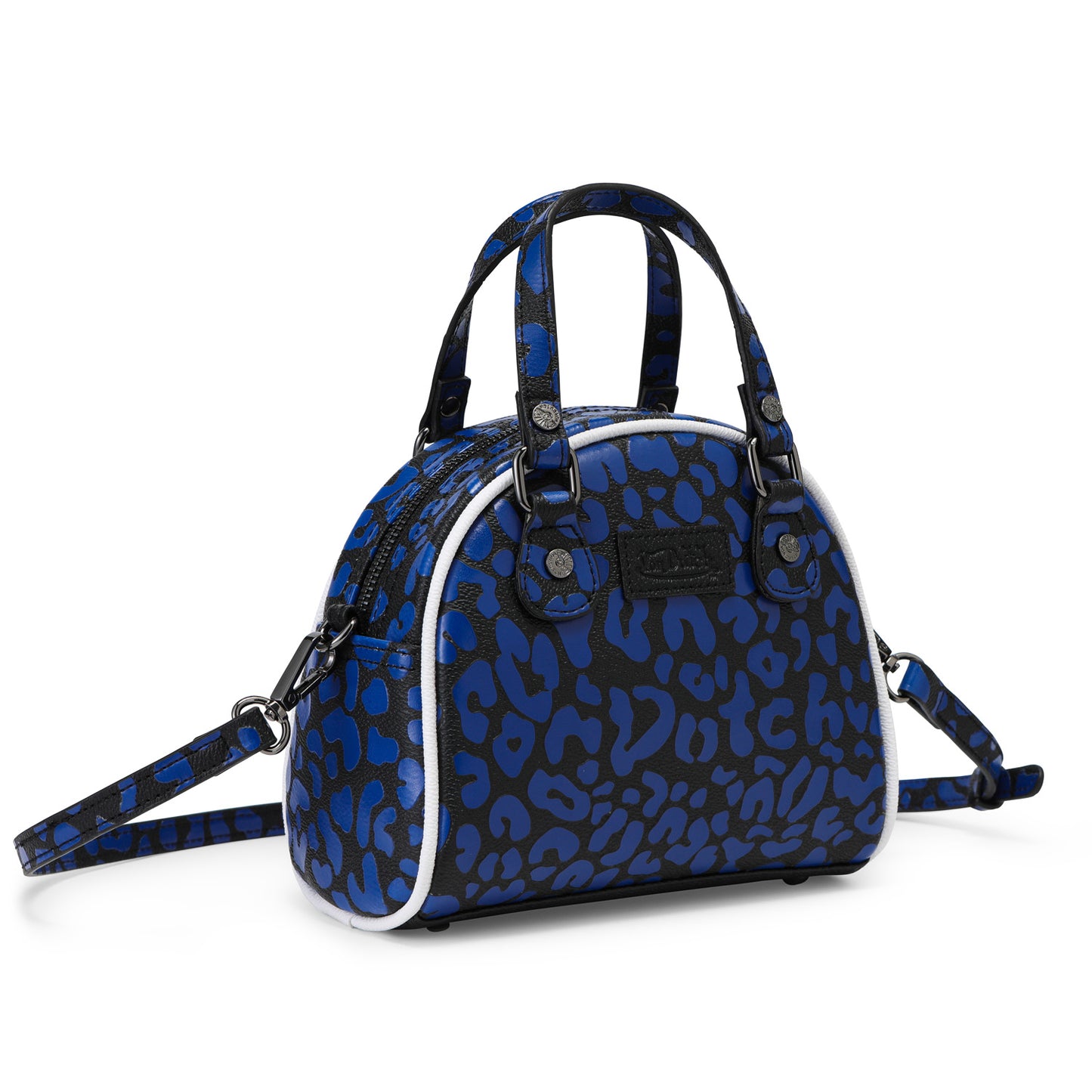 Blue Cheetah Bowling Bag