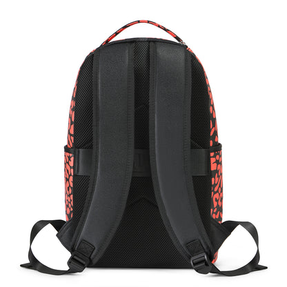Medium Sized Orange Cheetah Backpack