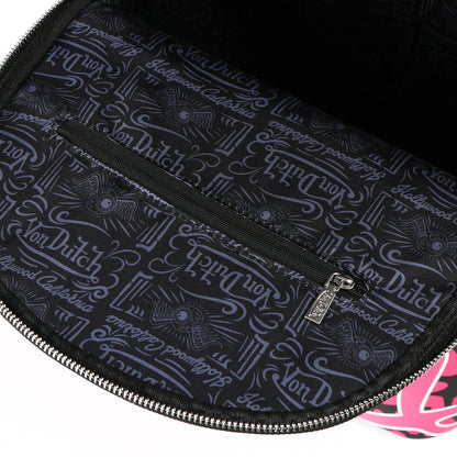 Medium Sized Pink Cheetah Backpack