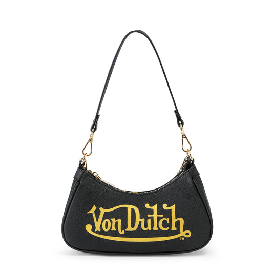 Black & Gold Shoulder Bag