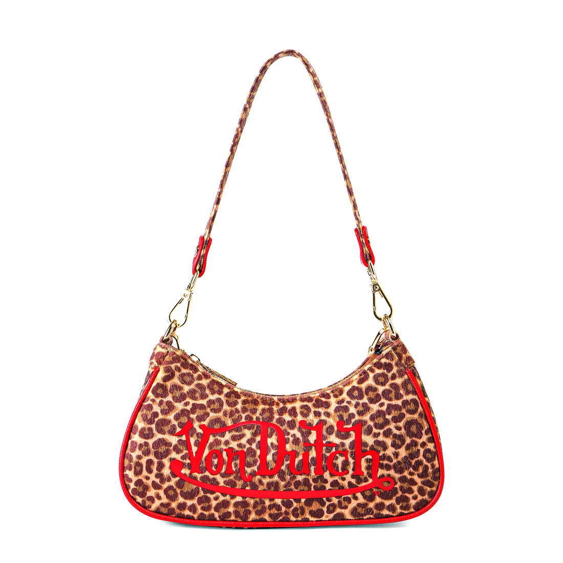 Red Leopard Shoulder Bag — image 1
