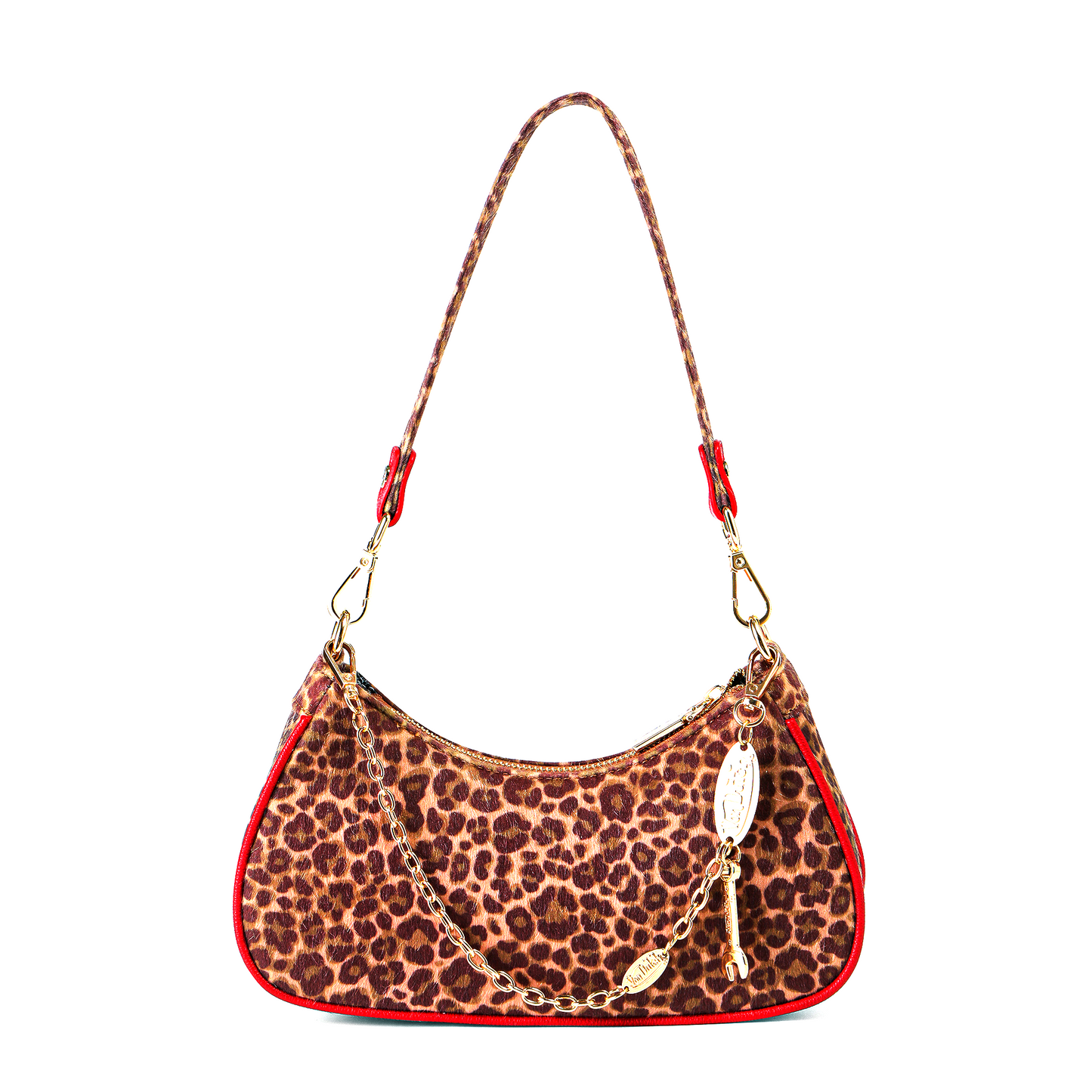 Red Leopard Shoulder Bag