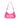 Classic Hot Pink and White Shoulder Bag