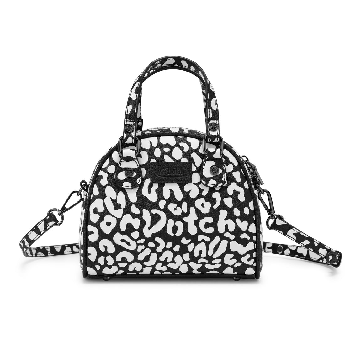 White Cheetah Bowling Bag