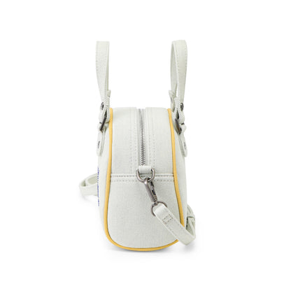 Rhinestone Bowling Bag - Light Denim