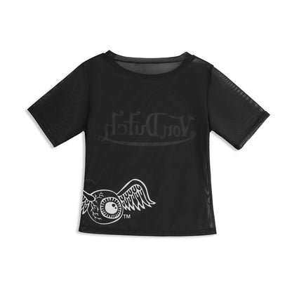 FLYING EYE SWIM TEE - BLACK